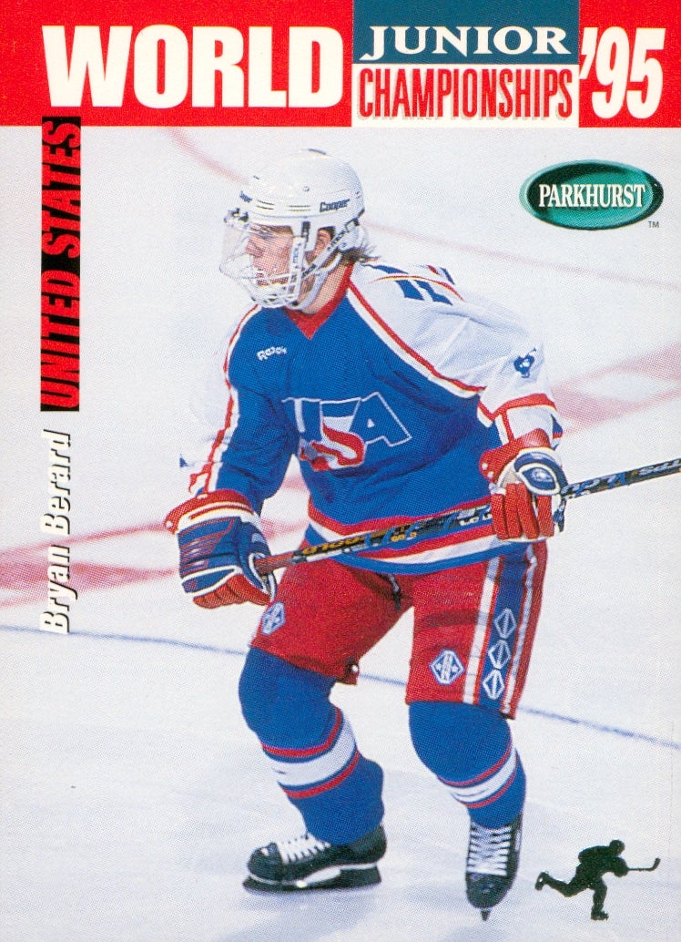 994-95 Parkhurst SE #250 Bryan Berard rookie card. 