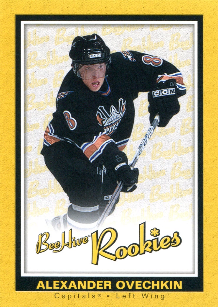 2005-06 Behive Alex Ovechkin rookie card. 