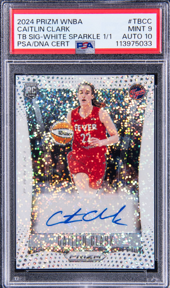 2024 Prizm WNBA Caitlin Clark card. 