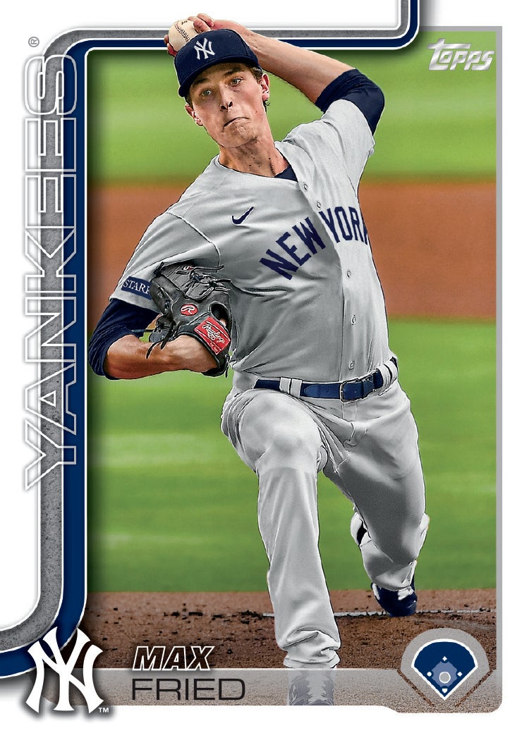 2025 Topps Baseball Series 2 Max Fried card. 