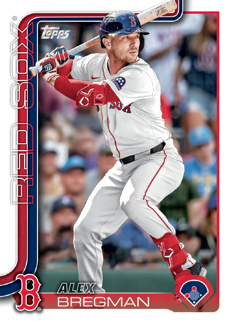 2025 Topps Baseball Series 2 Alex Bregman card. 