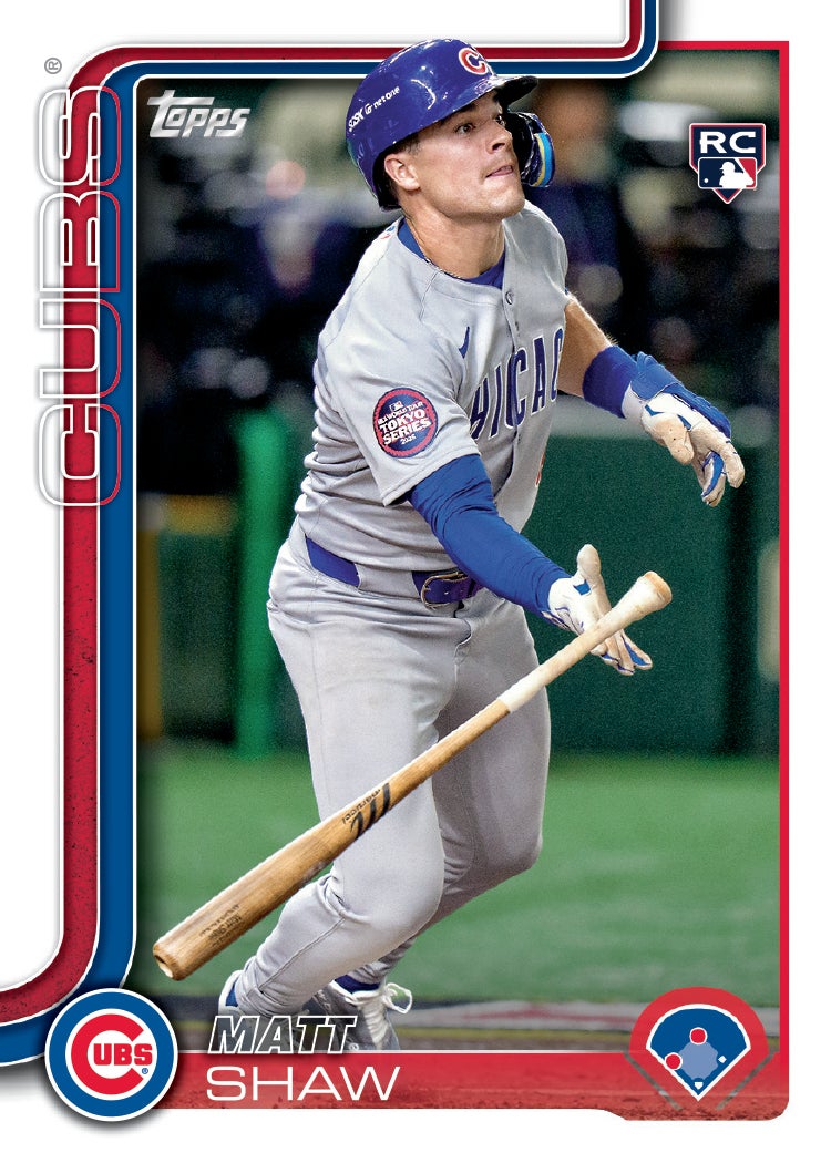 2025 Topps Baseball Series 2 Matt Shaw card. 