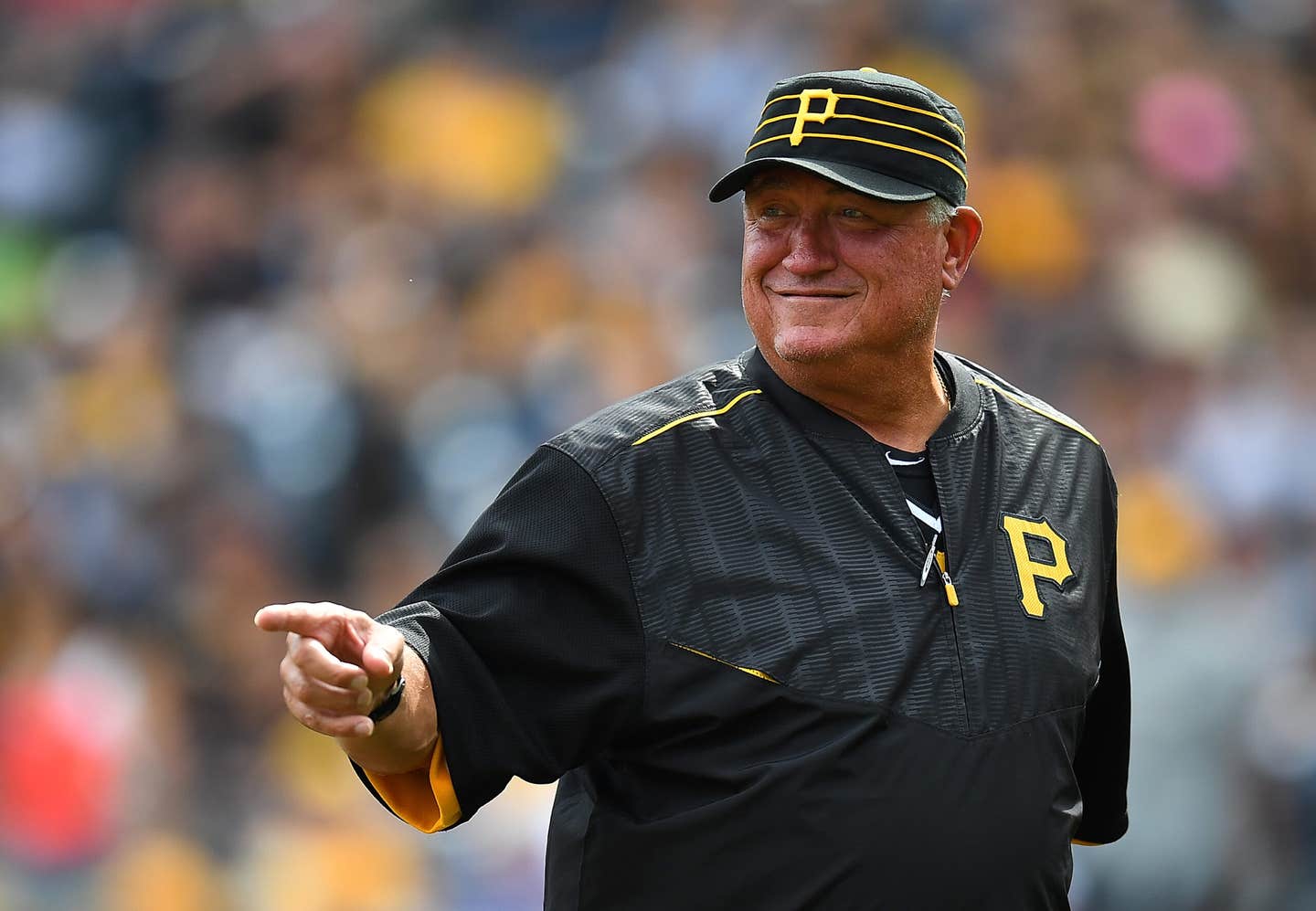 Former MLB player and Pirates manager Clint Hurdle.