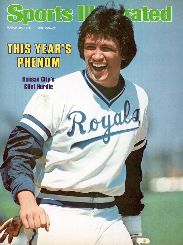 March, 1978 Sports Illustrated cover featuring Clint Hurdle. 