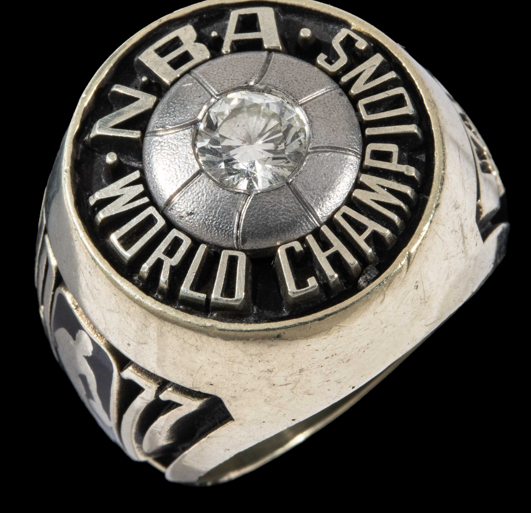 1977 Bill Walton Portland Trail Blazers NBA Championship ring.