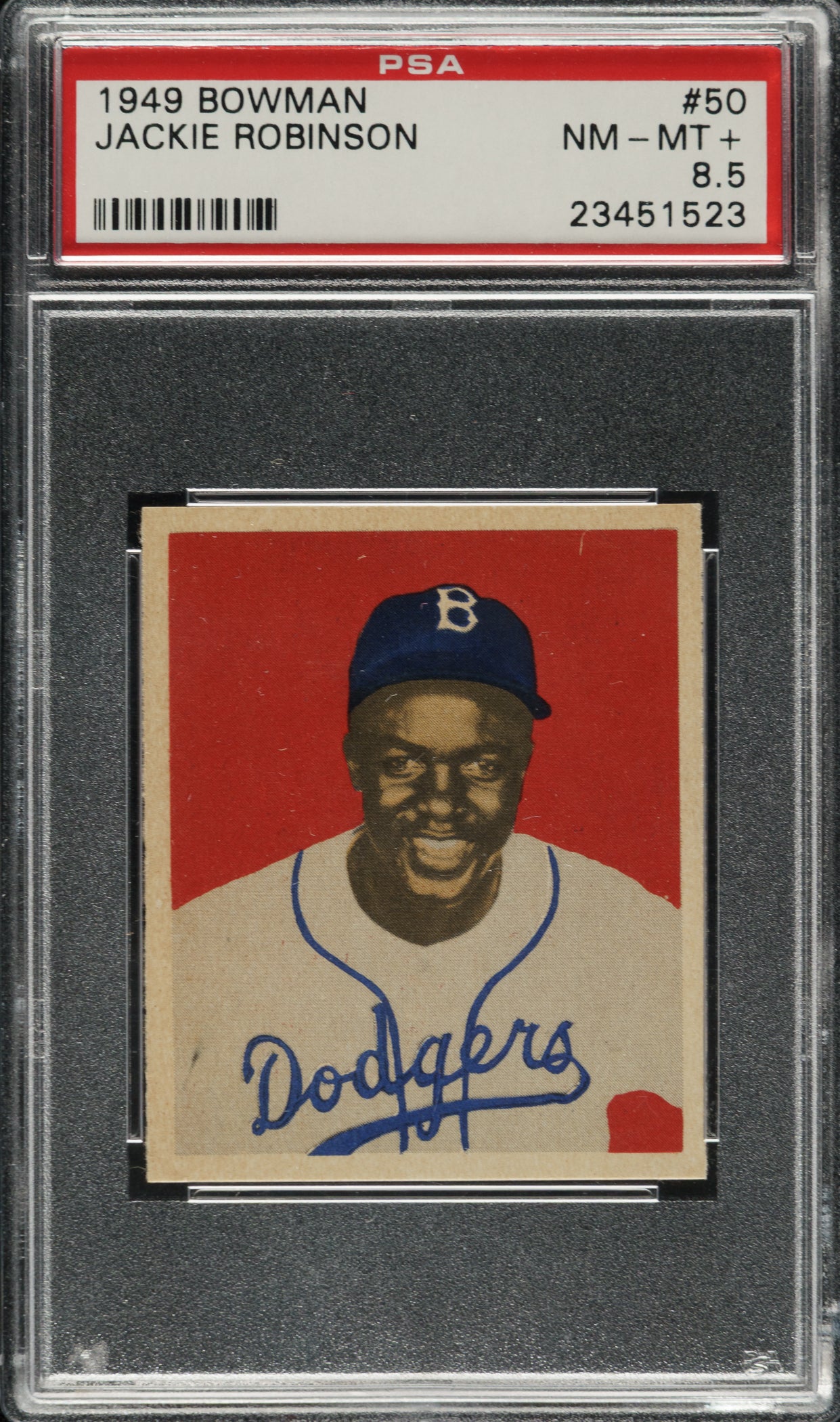 1949 Bowman Jackie Robiinson. 
