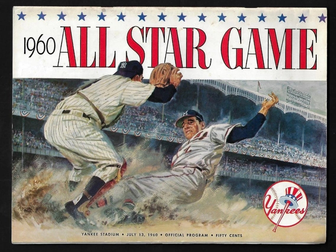 1960 All-Star Game program. 