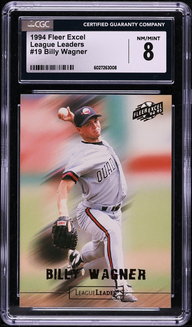 1994 Fleer Excel League Leaders Billy Wagner card. 