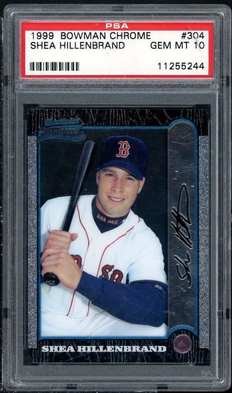 1999 Bowman Chrome Shea Hillenbrand rookie card.