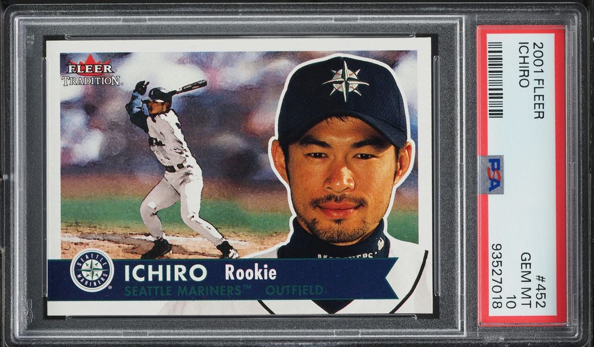 2001 Fleer Ichiro card. 