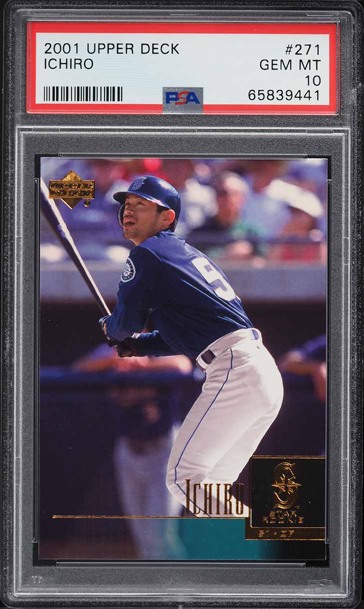 2001 Upper Deck Ichiro card. 