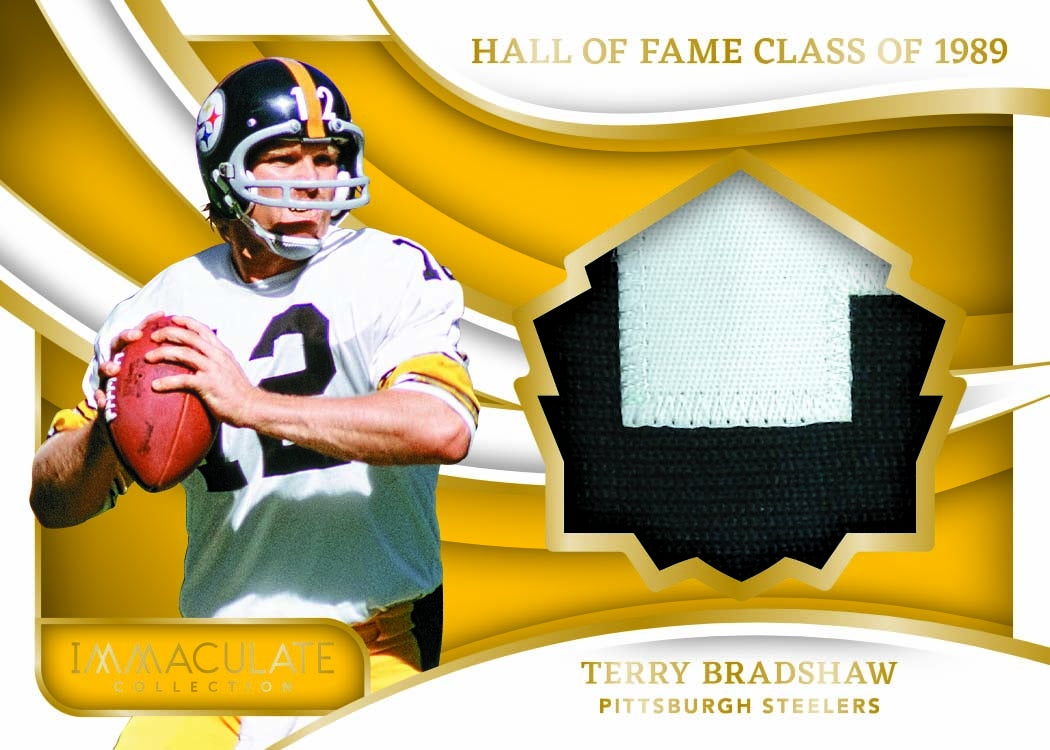 2024 Panini Immaculate Collection Terry Bradshaw Patch card. 