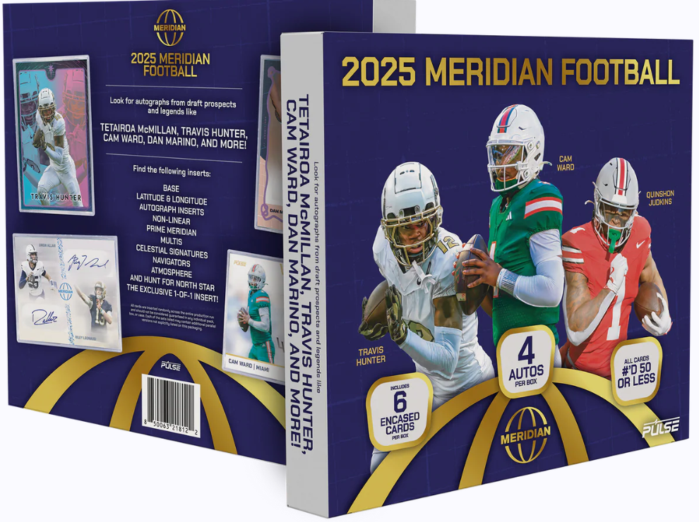 2025 Meridian Football box. 