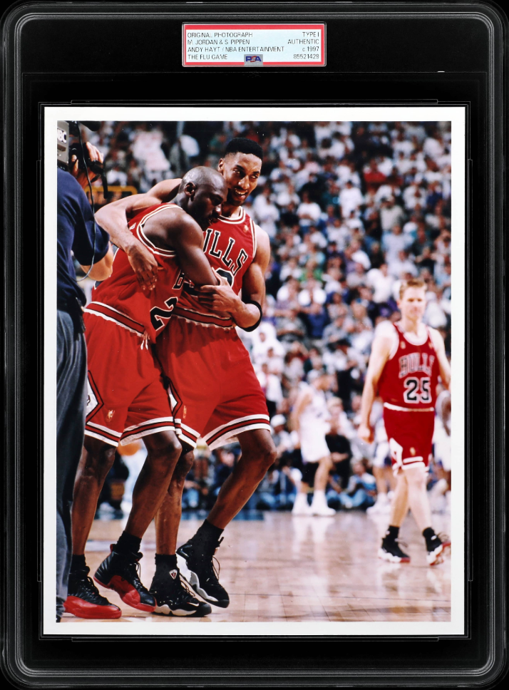 Michael Jordan ‘Flu Game’ Type 1 Original Photo. 