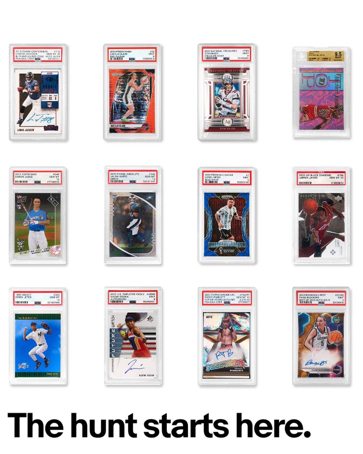 eBay will host “The Hunt” for high-end sports cards at The National.