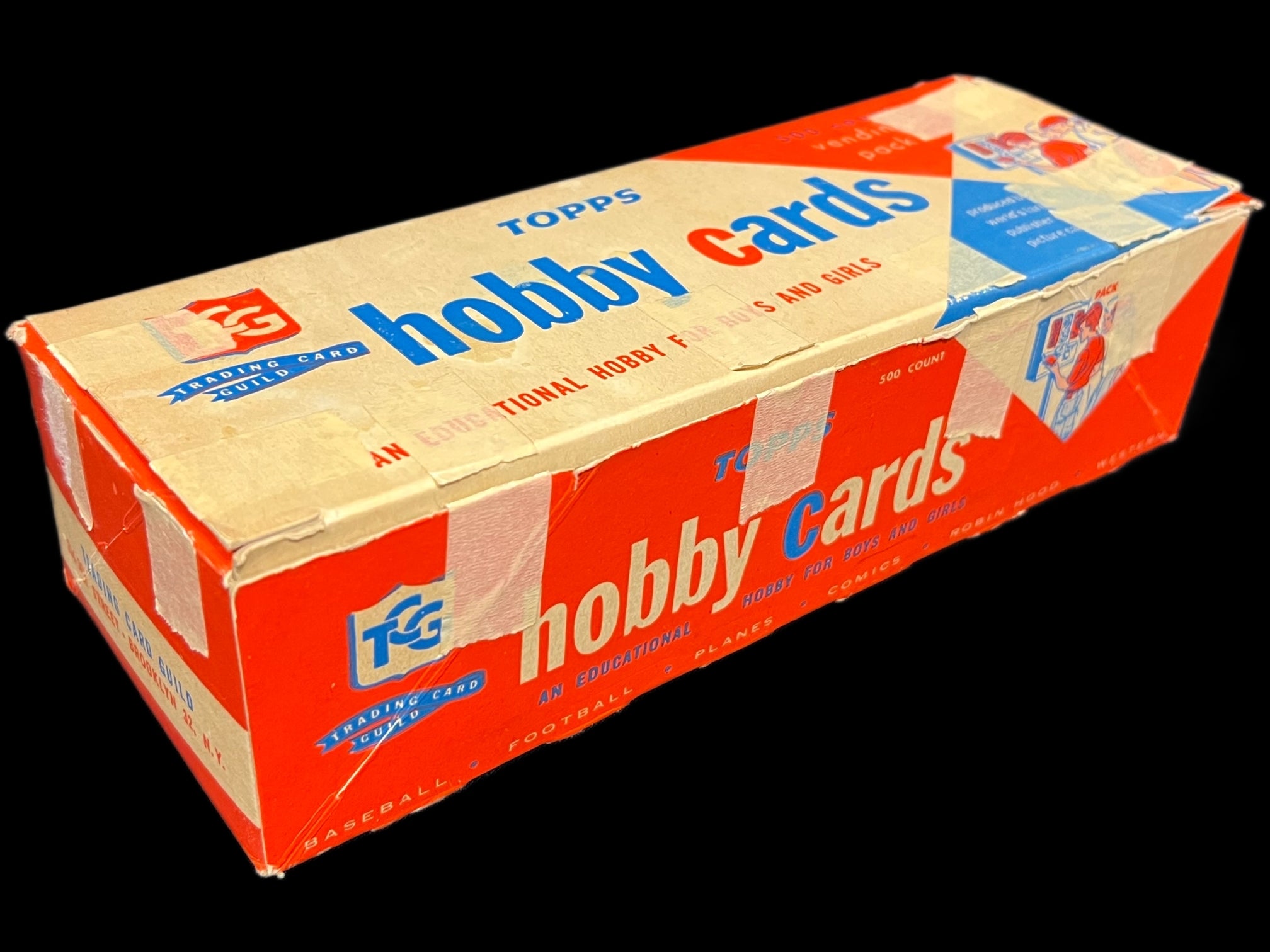 1957 Topps Football Vending box. 