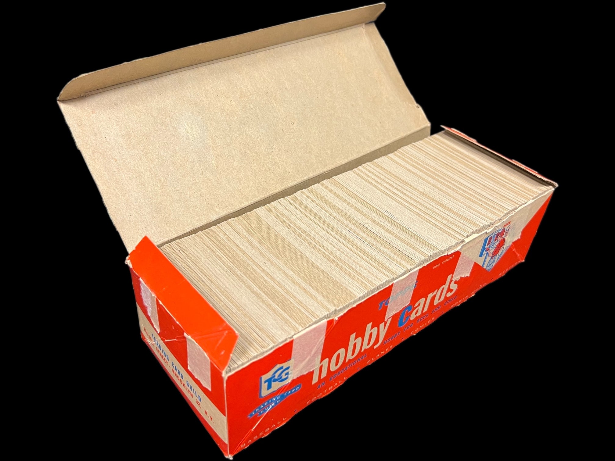1957 Topps Football Vending box. 