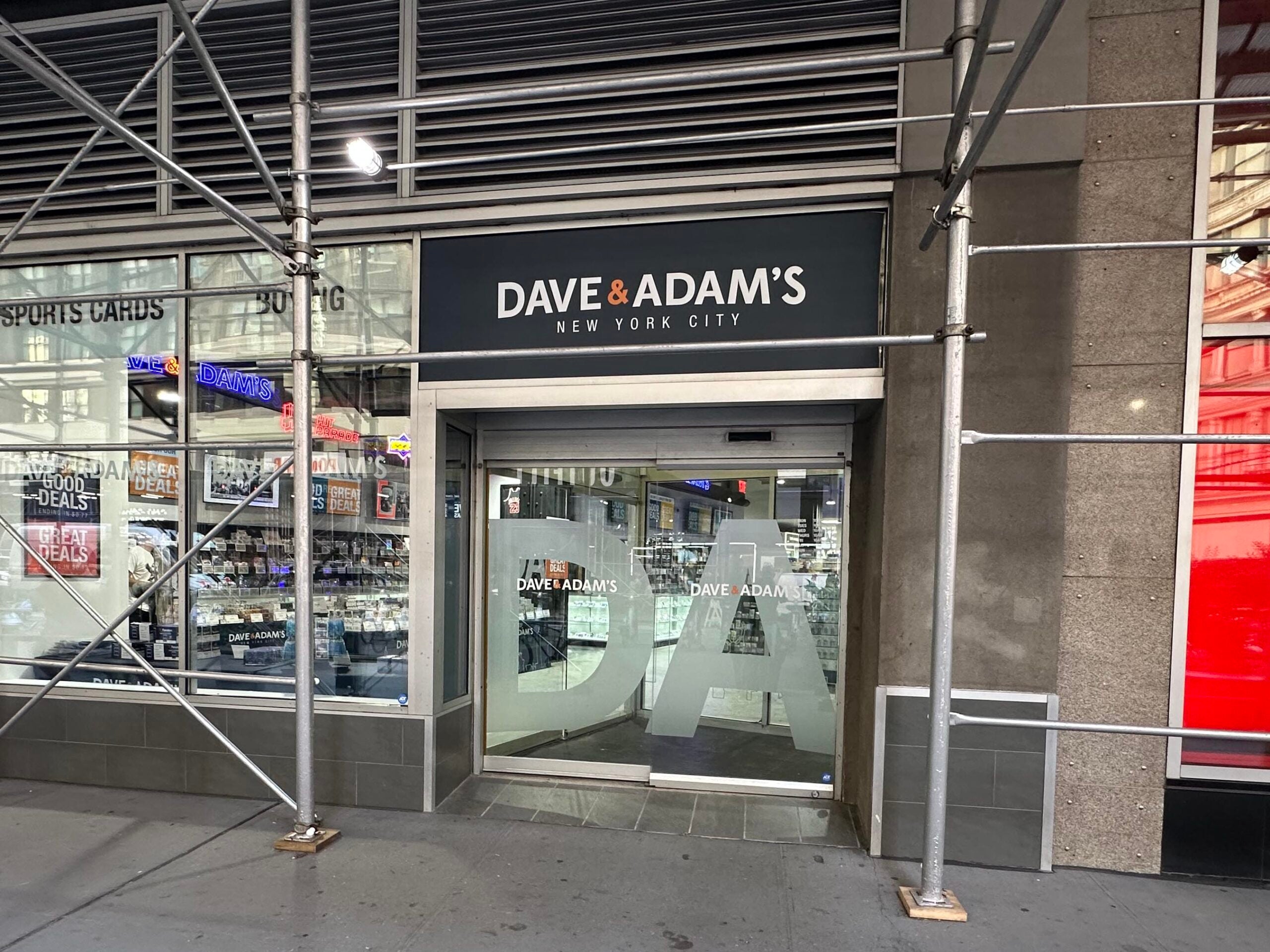 Dave & Adam's New York City store. 