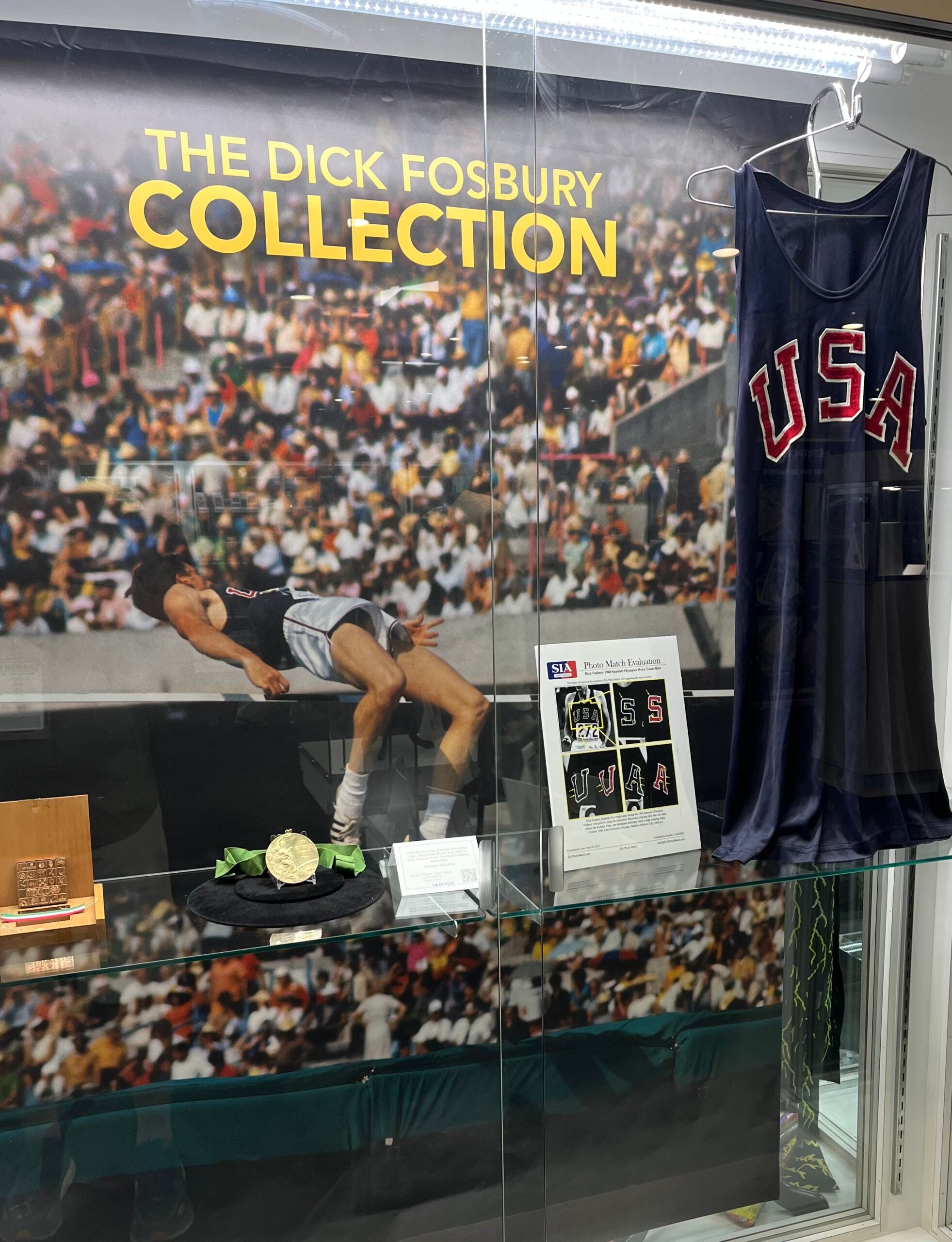 The Dick Fosbury Collection at The National. 