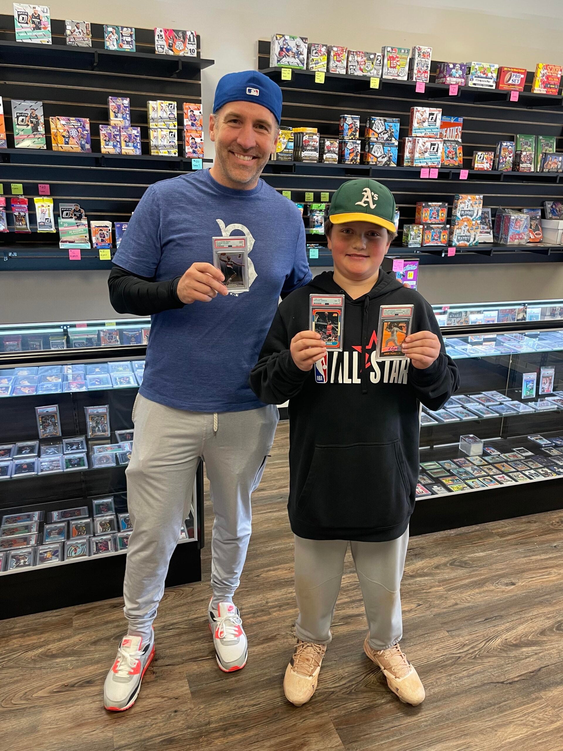 Pirrip loves ripping packs with kids at local card shops around the country. 