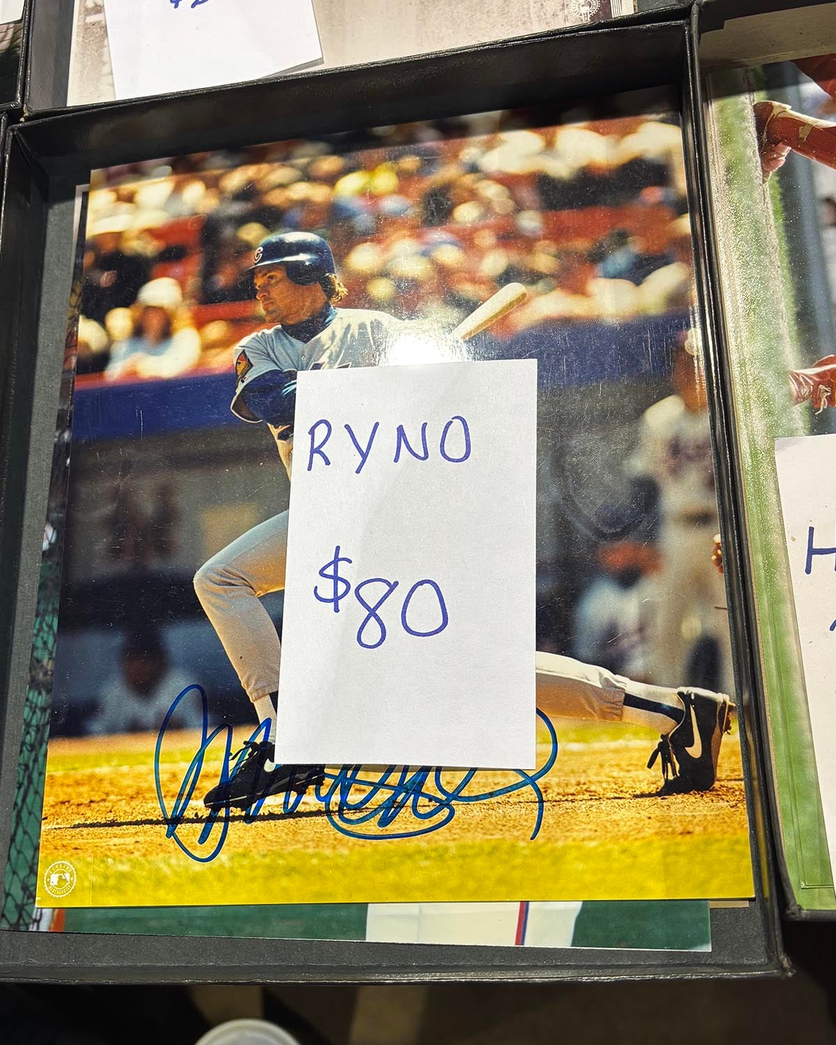 Ryne Sandberg photo at The National. 
