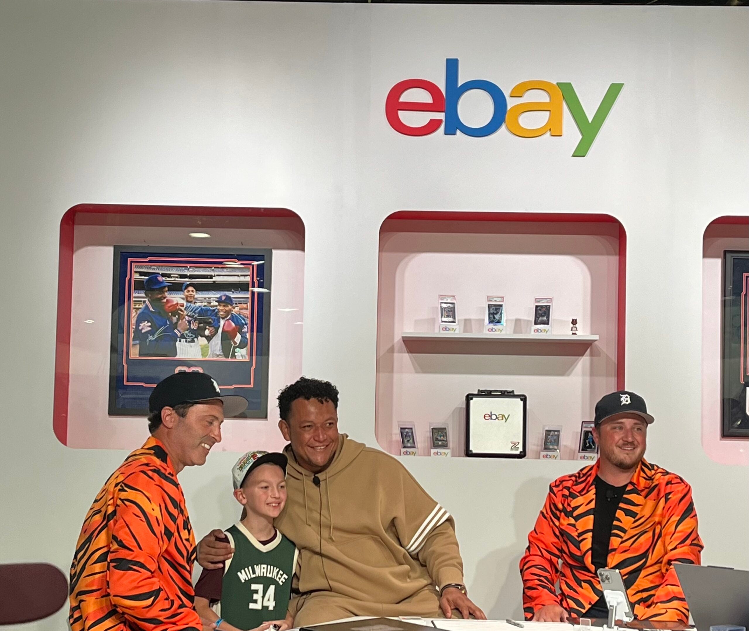 Miguel Cabrera at eBay Live. 