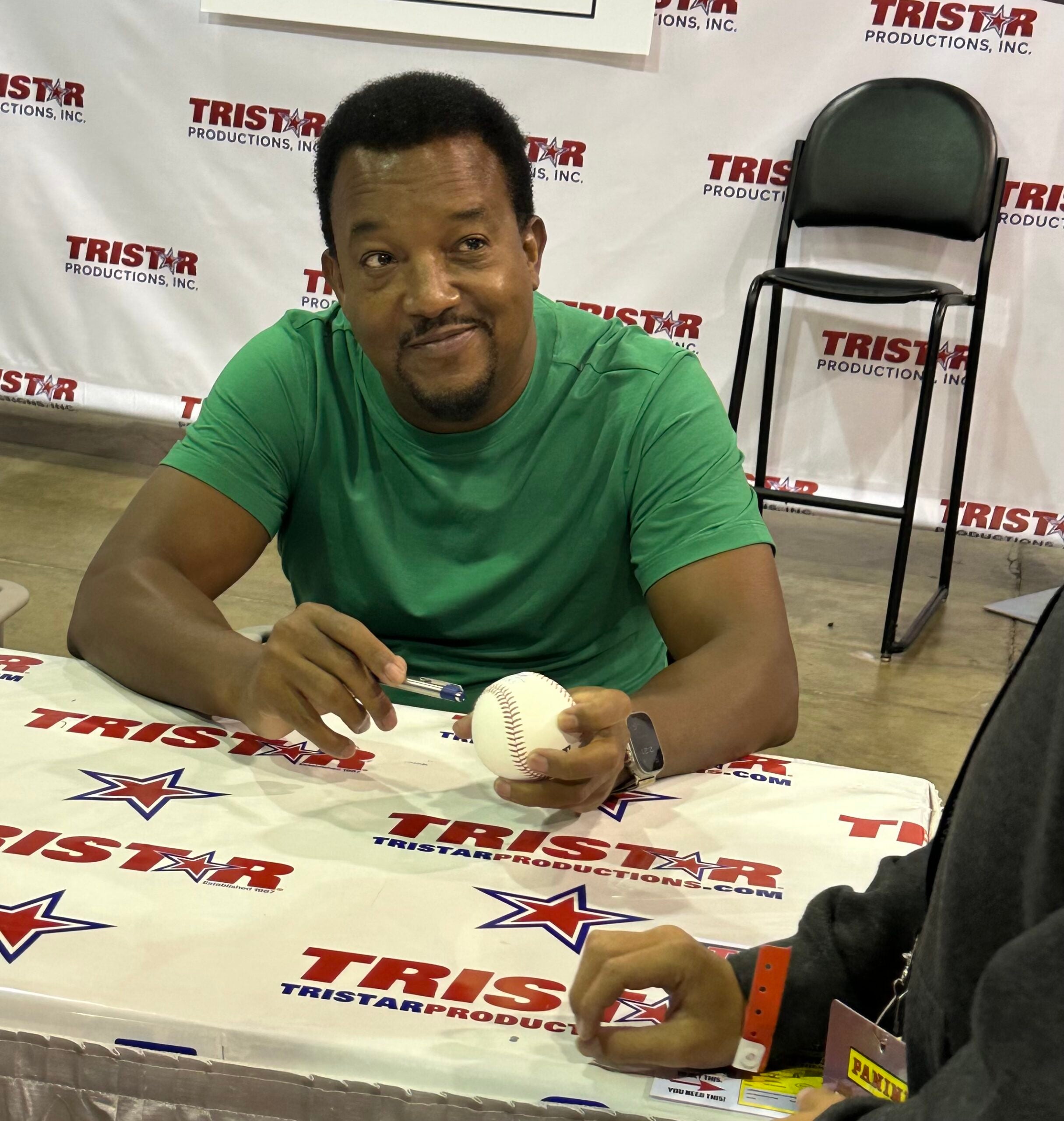 Pedro Martinez at The National. 