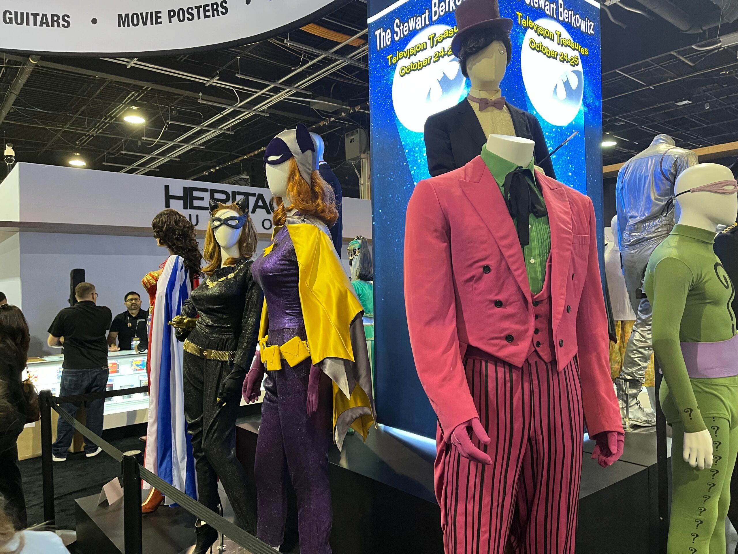 Batman costumes from the Stewart Berkowitz Television Treasures Auction at Heritage Auctions. 
