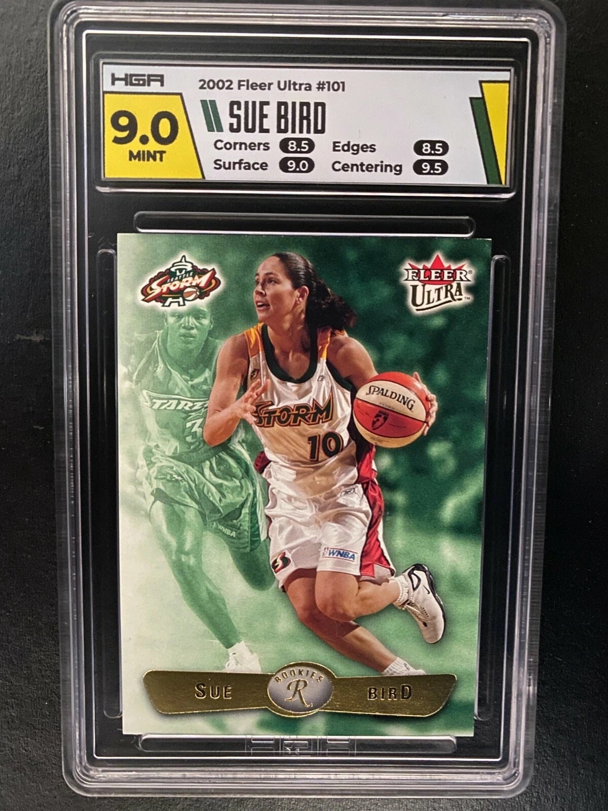 2002 Fleer Ultra Sue Bird card. 