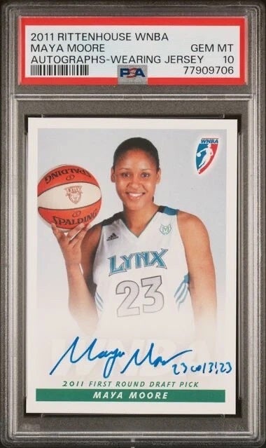2011 Rittenhouse WNBA Maya Moore card. 