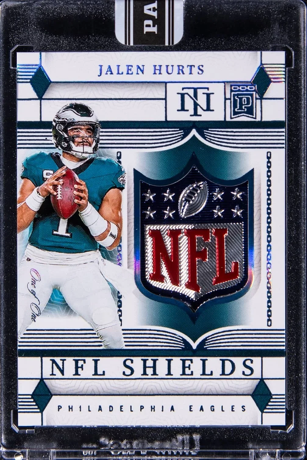 2020 National Treasures Jalen Hurts RPA. 