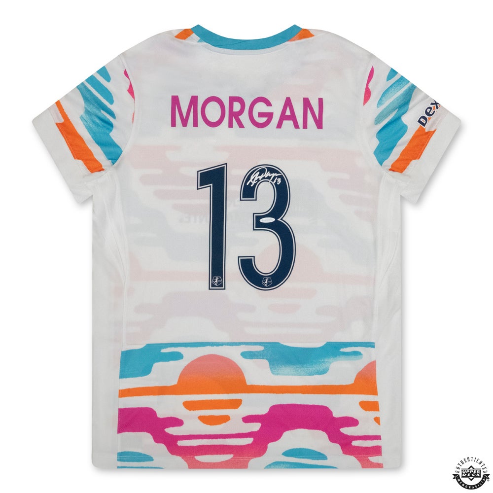 Signed Alex Morgan jersey. 