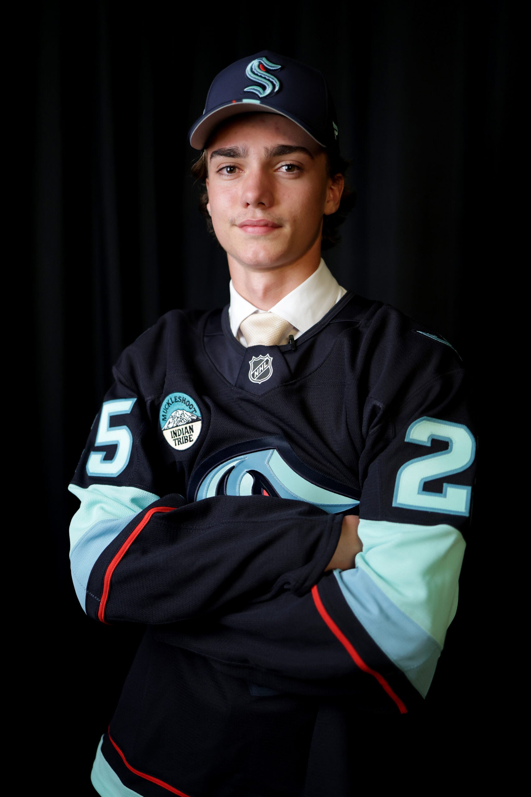 Jake O'Brien, Seattle Kraken. 