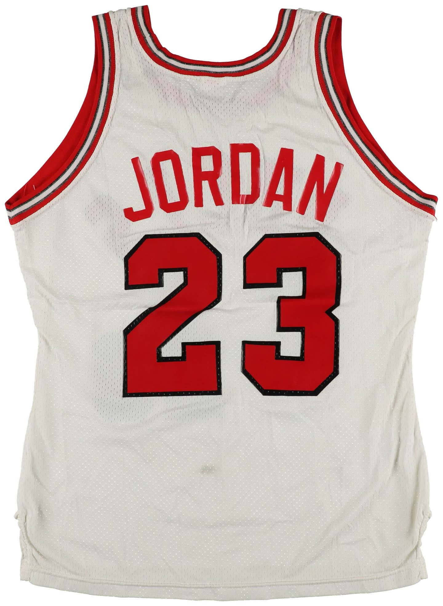 1984-85 Michael Jordan game-worn jersey.