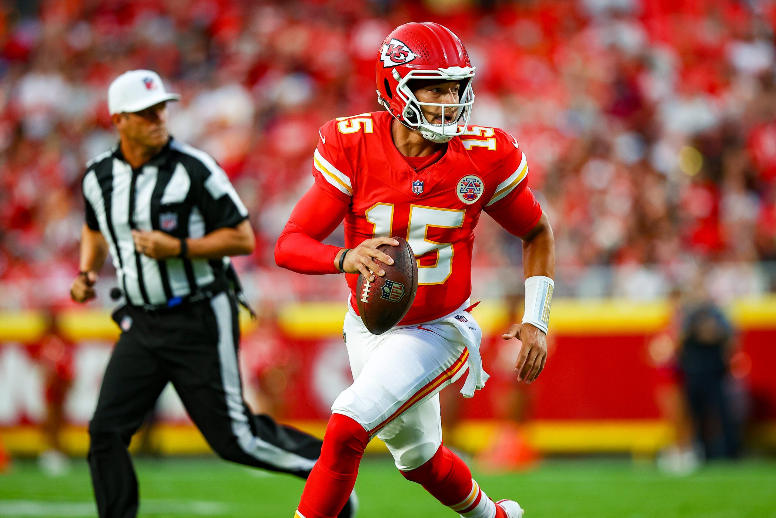 Kansas City Chiefs quarterback Patrick Mahomes. 