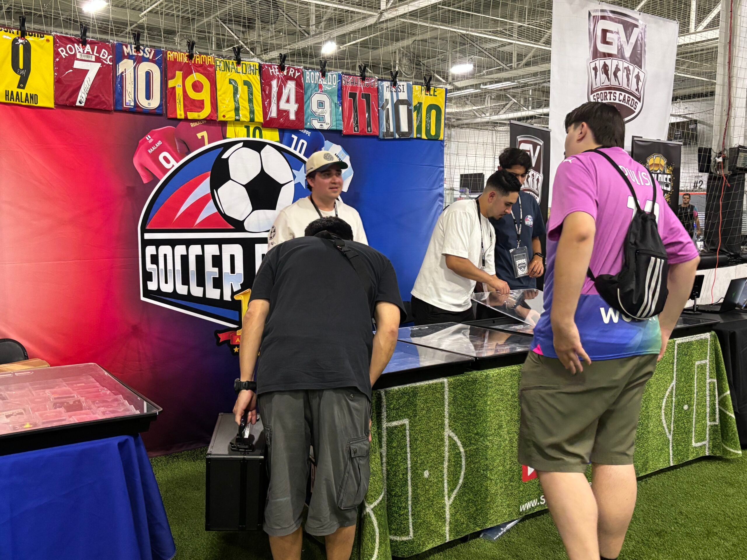 The 2025 Soccer Expo, held at the same time as The National, was a big draw for many who made the trip to Chicago. 