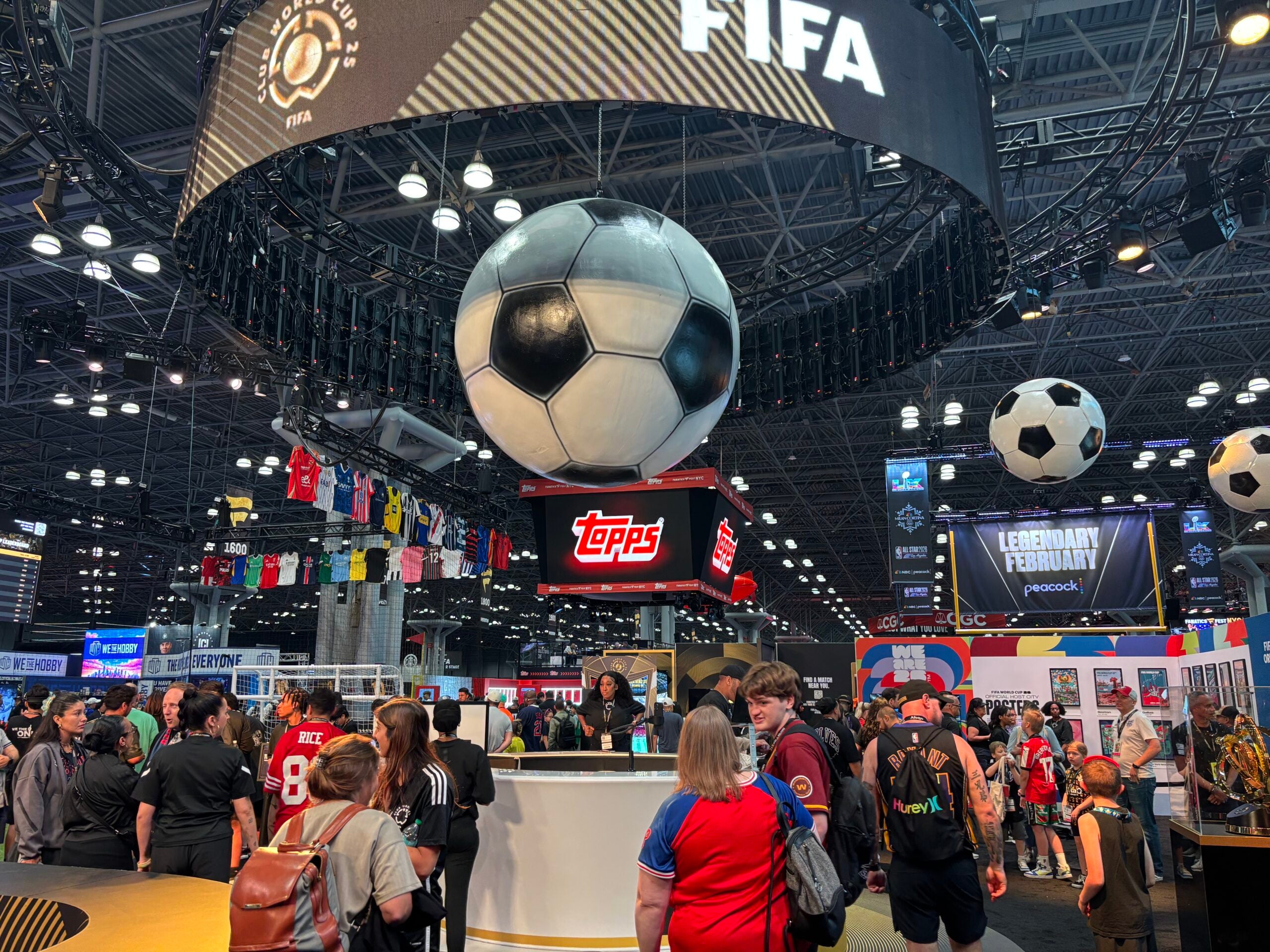 Soccer had a big presence at 2025 Fanatics Fest NYC as the United States prepares to co-host the 2026 FIFA World Cup. 