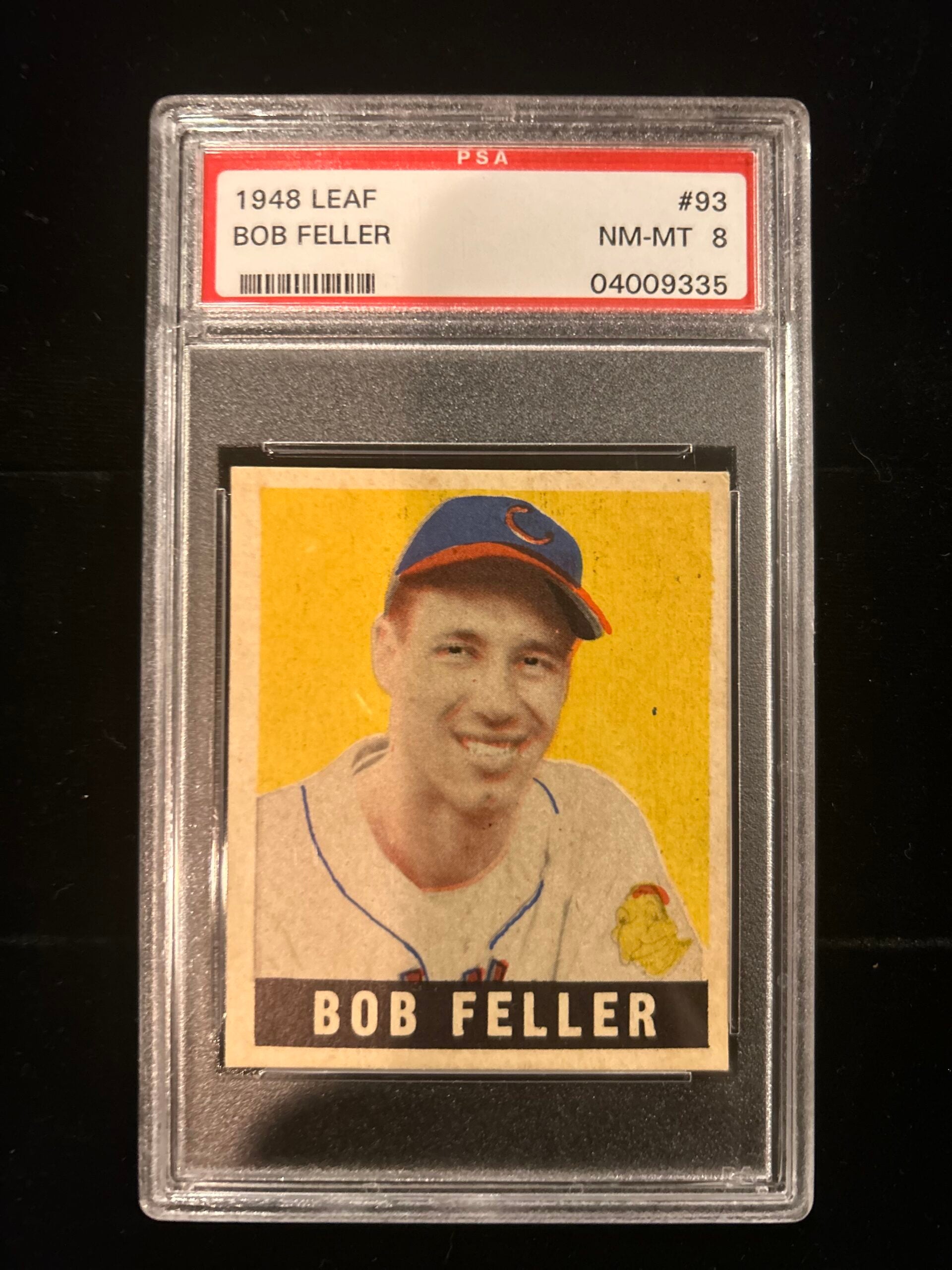 1948 Leaf Bob Feller card. 