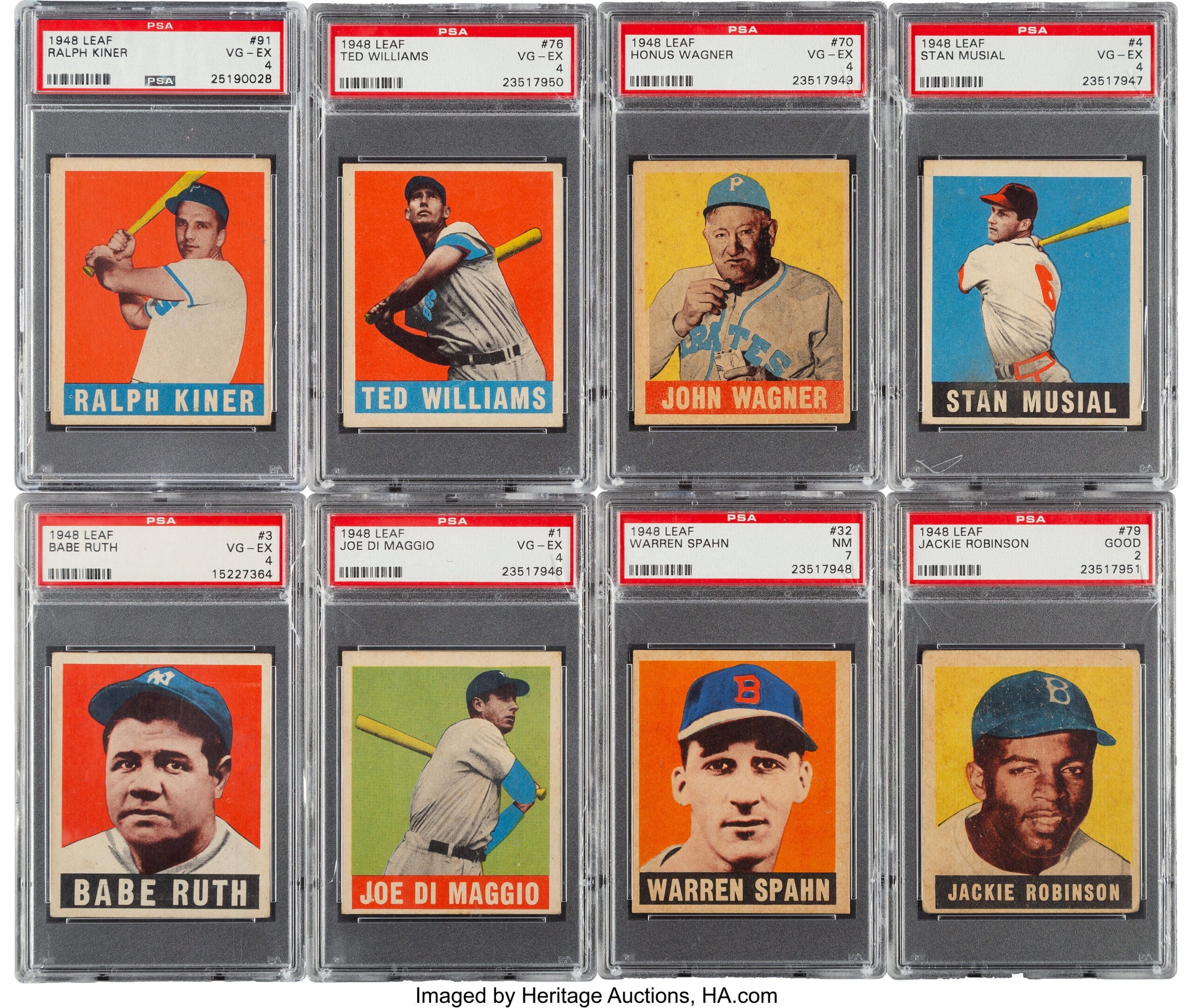1948 Leaf Baseball set. 
