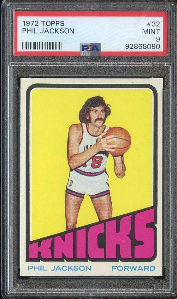 1972 Topps Phil Jackson card. 
