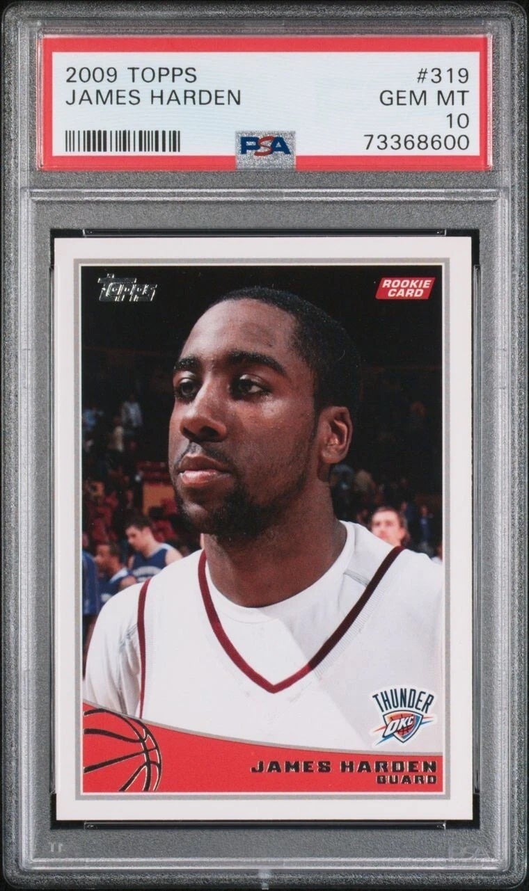 2009 Topps James Harden Rookie card. 