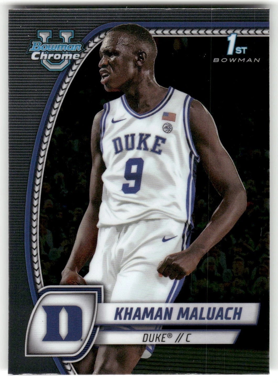 2024 Bowman Chrome Khaman Maluach 1st Bowman rookie card. 