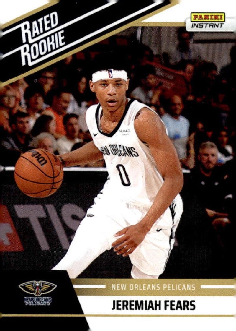 2025 Panini Instant Jeremiah Fears Rated Rookie card. 