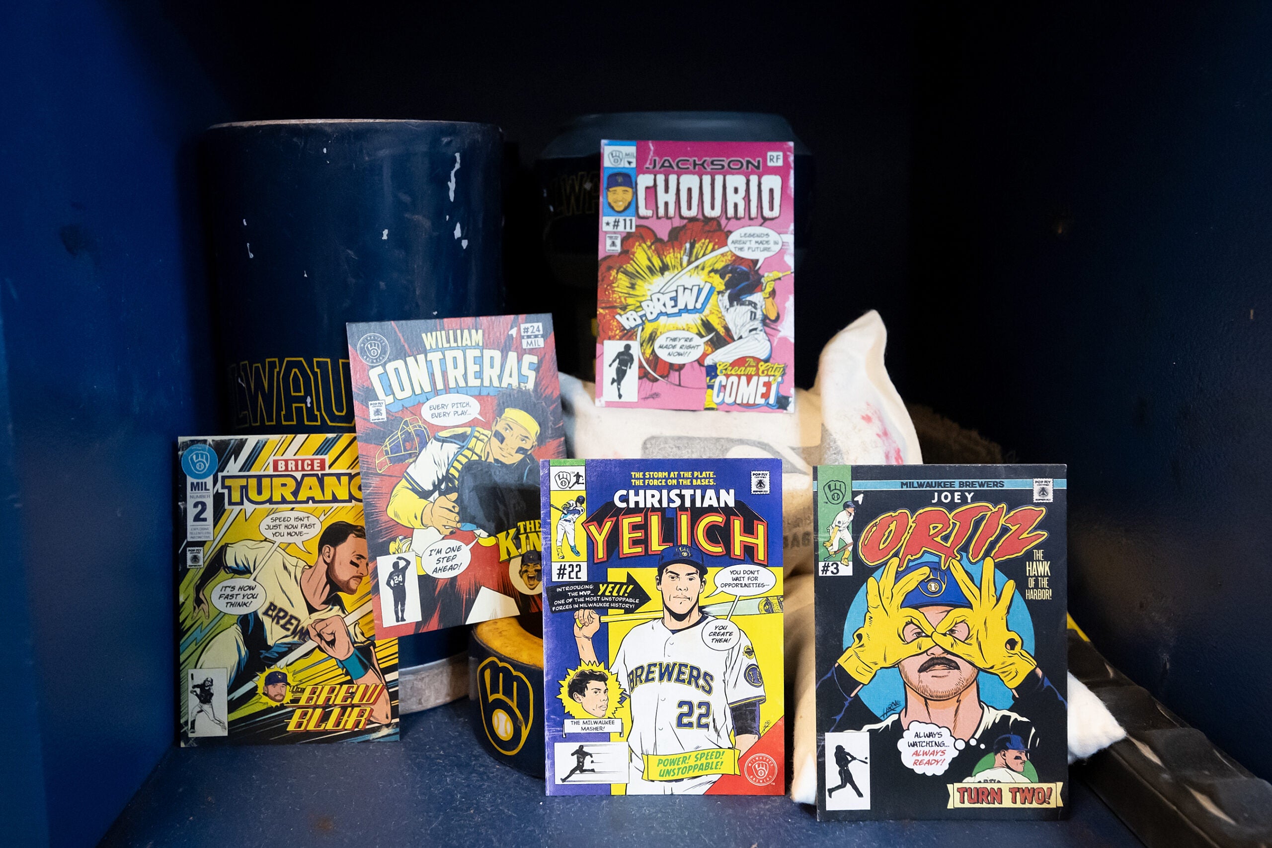 2025 Milwaukee Brewers Police card set. 