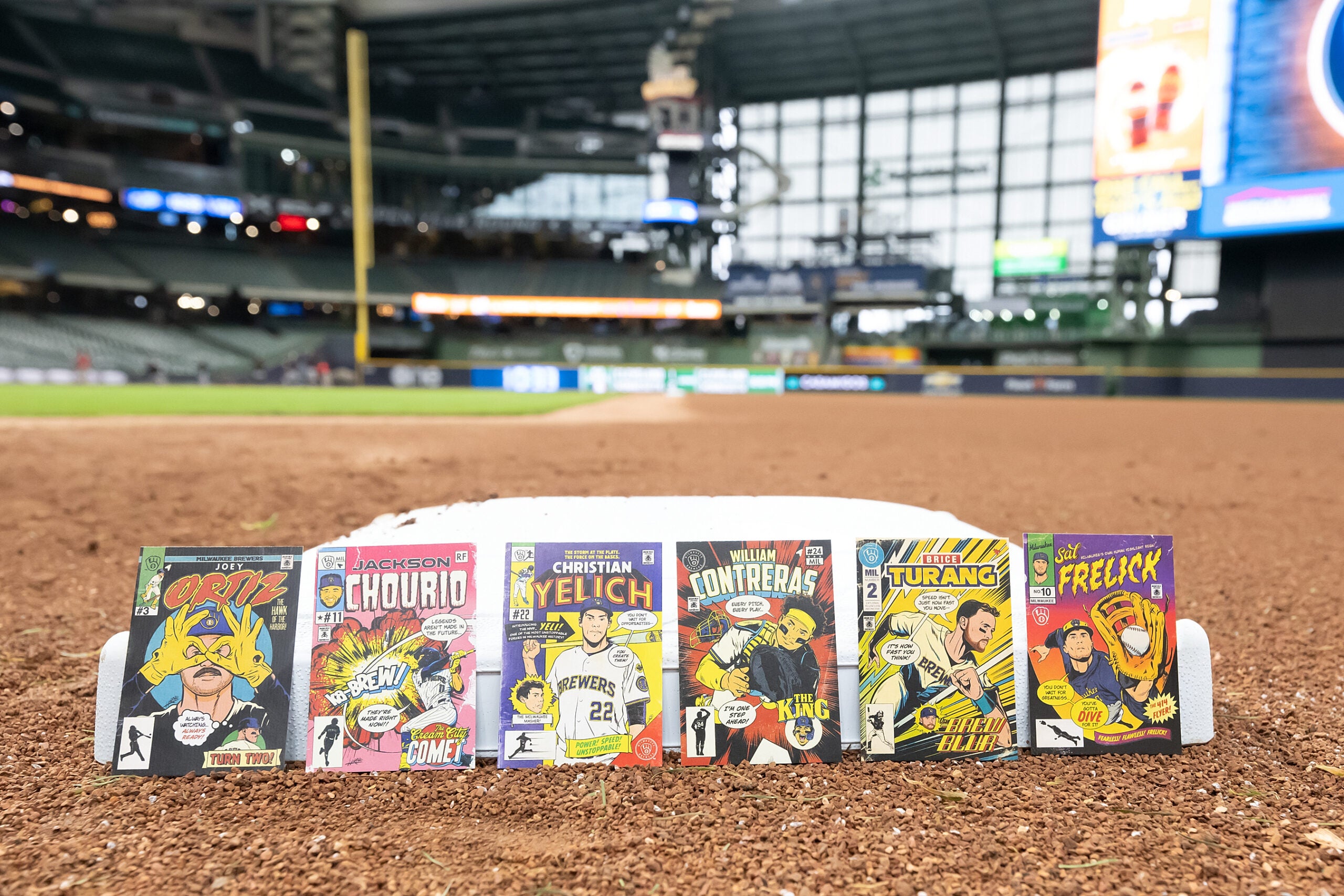 2025 Milwaukee Brewers Police cards. 