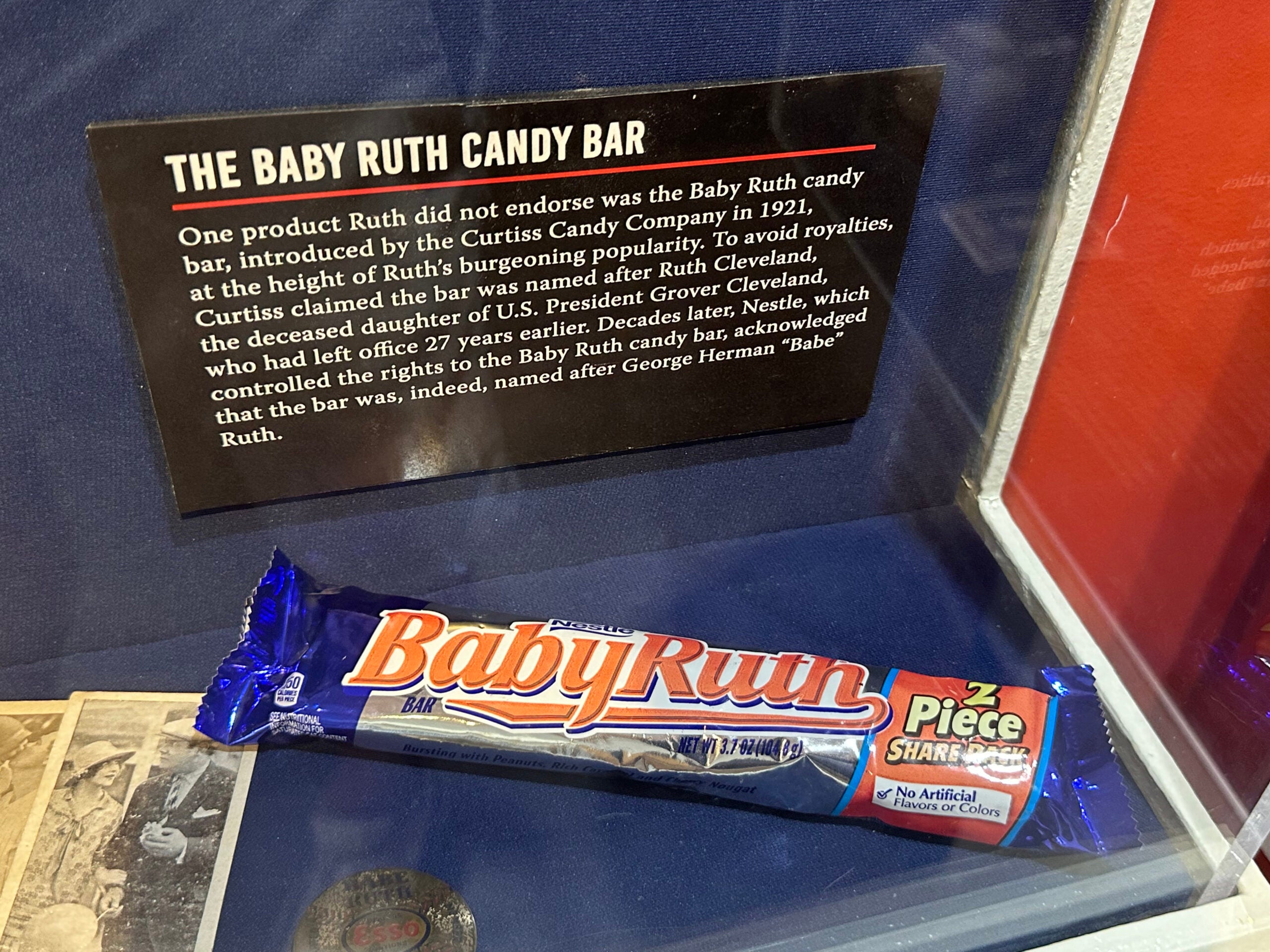 1921 Baby Ruth candy bar. 