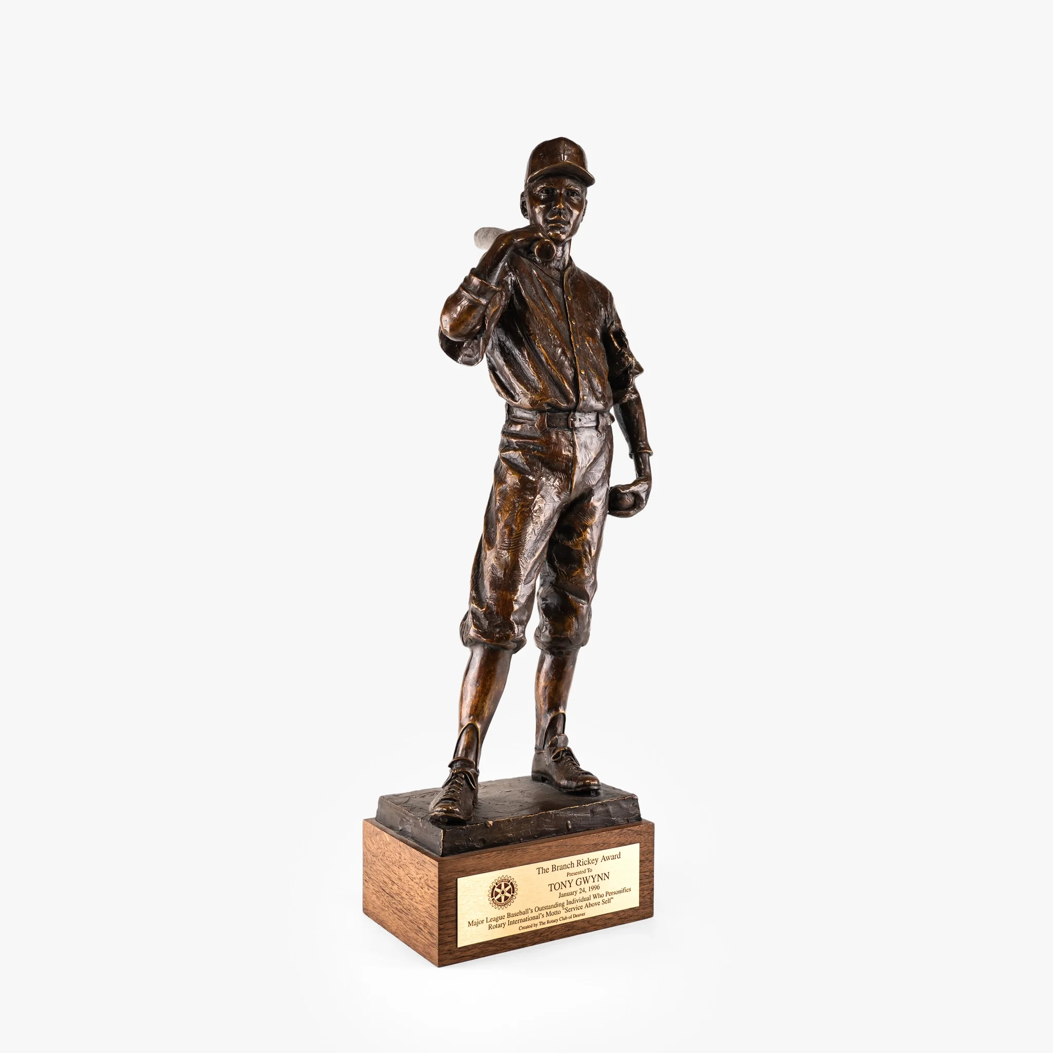 1996 Tony Gwynn Branch Rickey Award. 