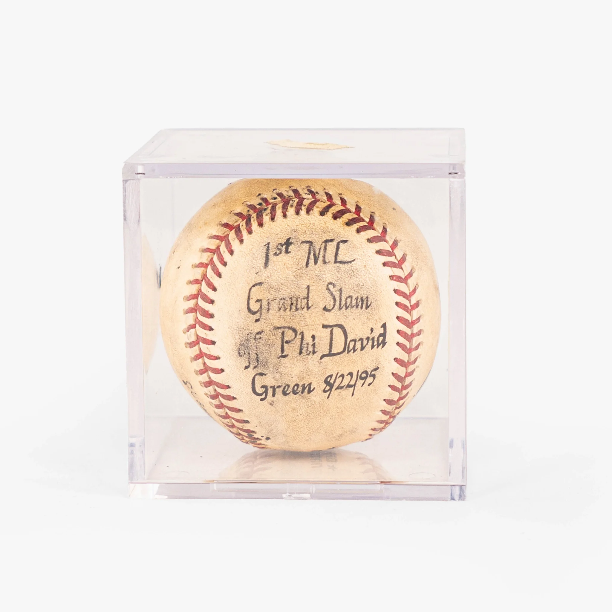 Tony Gwynn's first career grand slam baseball. 