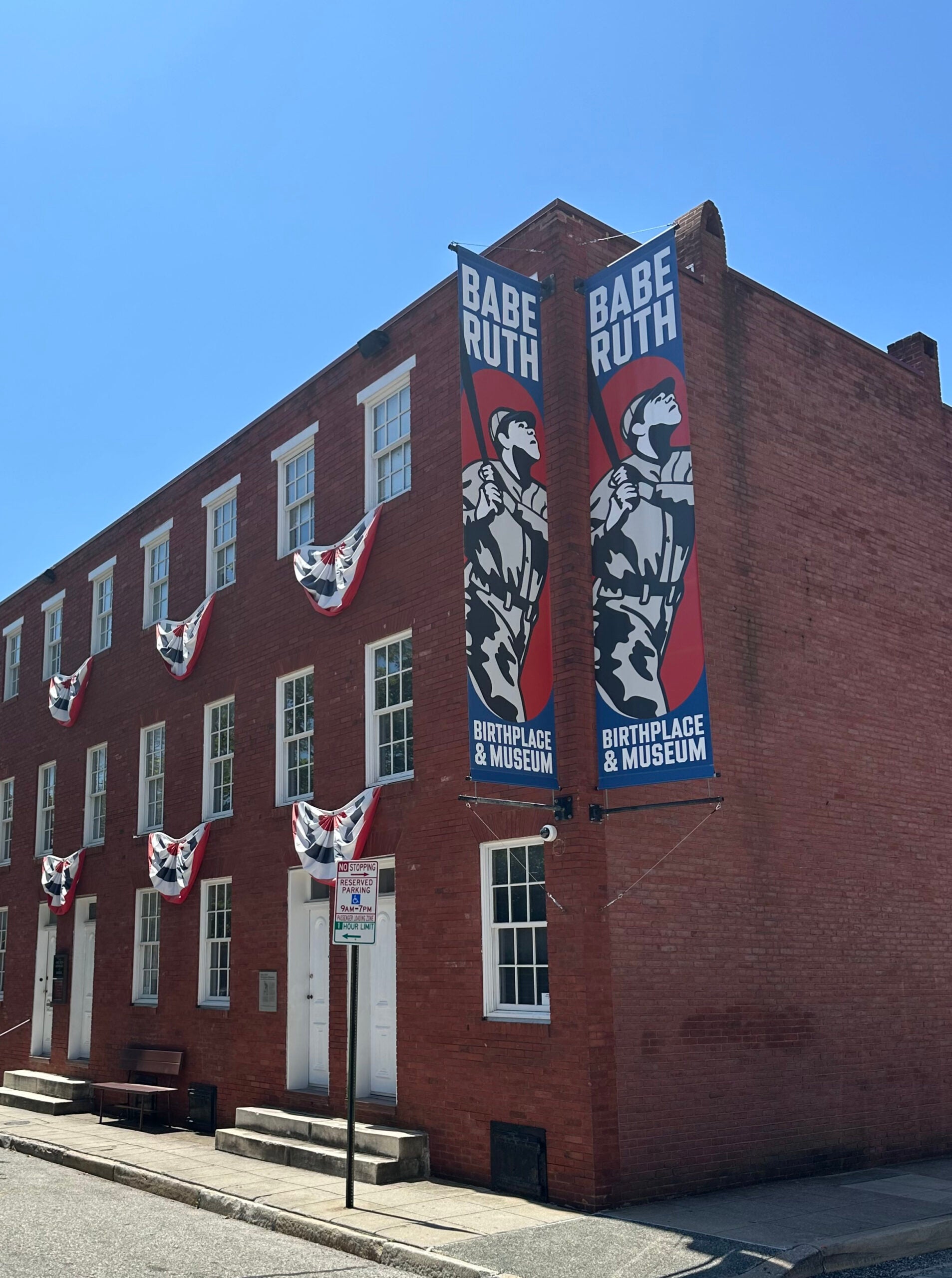 Babe Ruth Birthplace & Museum on Dover Street in Baltimore. 
