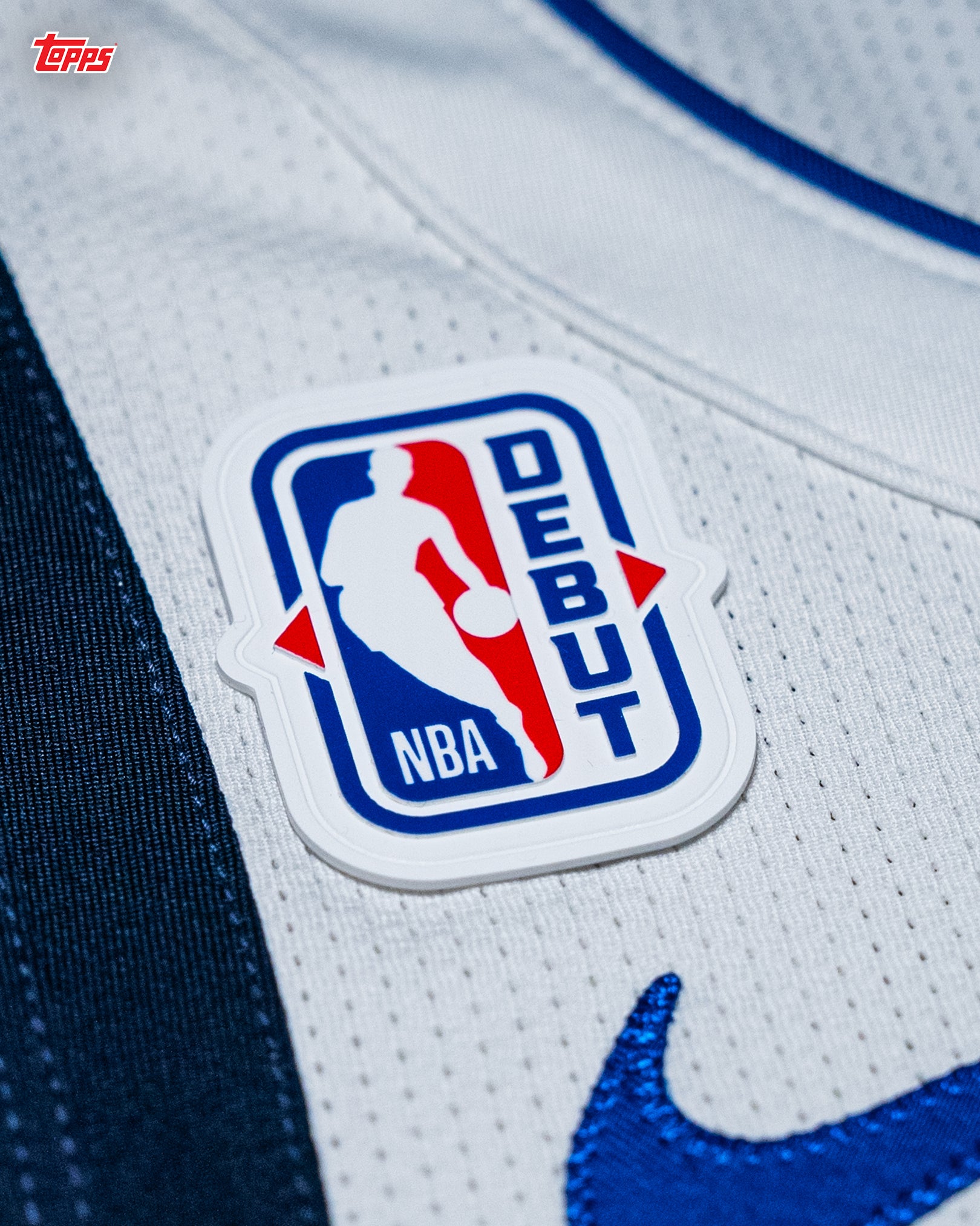 Topps NBA Rookie Debut Patch program. 